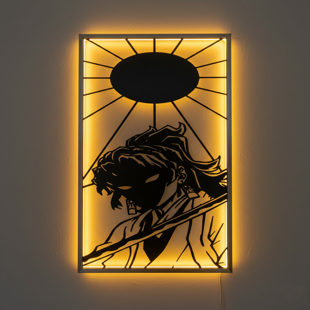 Yorichii The Demon Slayer »»   Sda Bhar Metal Frame With Light