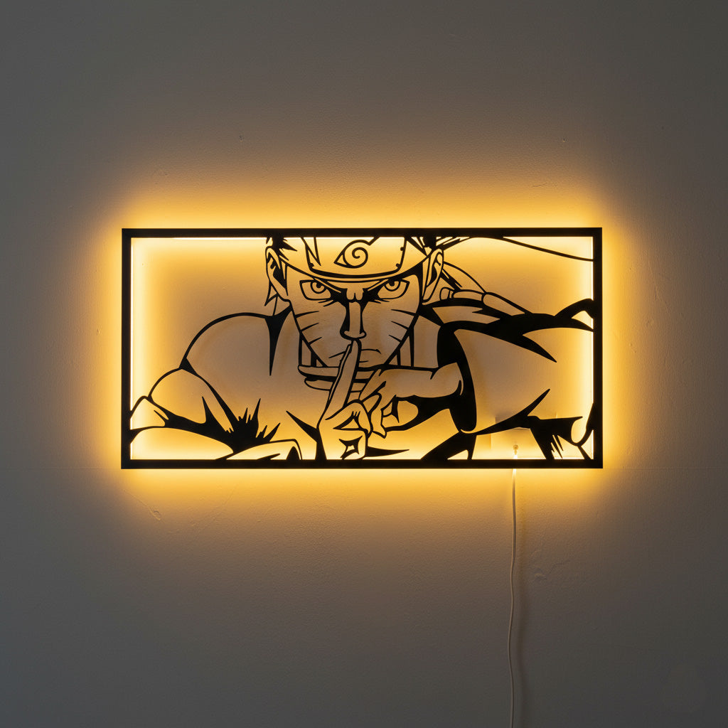 Naruto Anime »»   Sda Bhar Metal Frame With Light