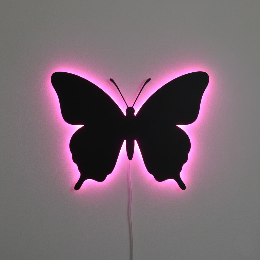 UNDER 1500 - Cute Butterfly For Girls Metal Frame With Light »»   Sda Bhar