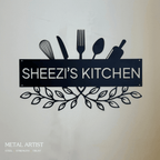 Metal Kitchen Wall Art | Kitchen Custom Text Wall Decor