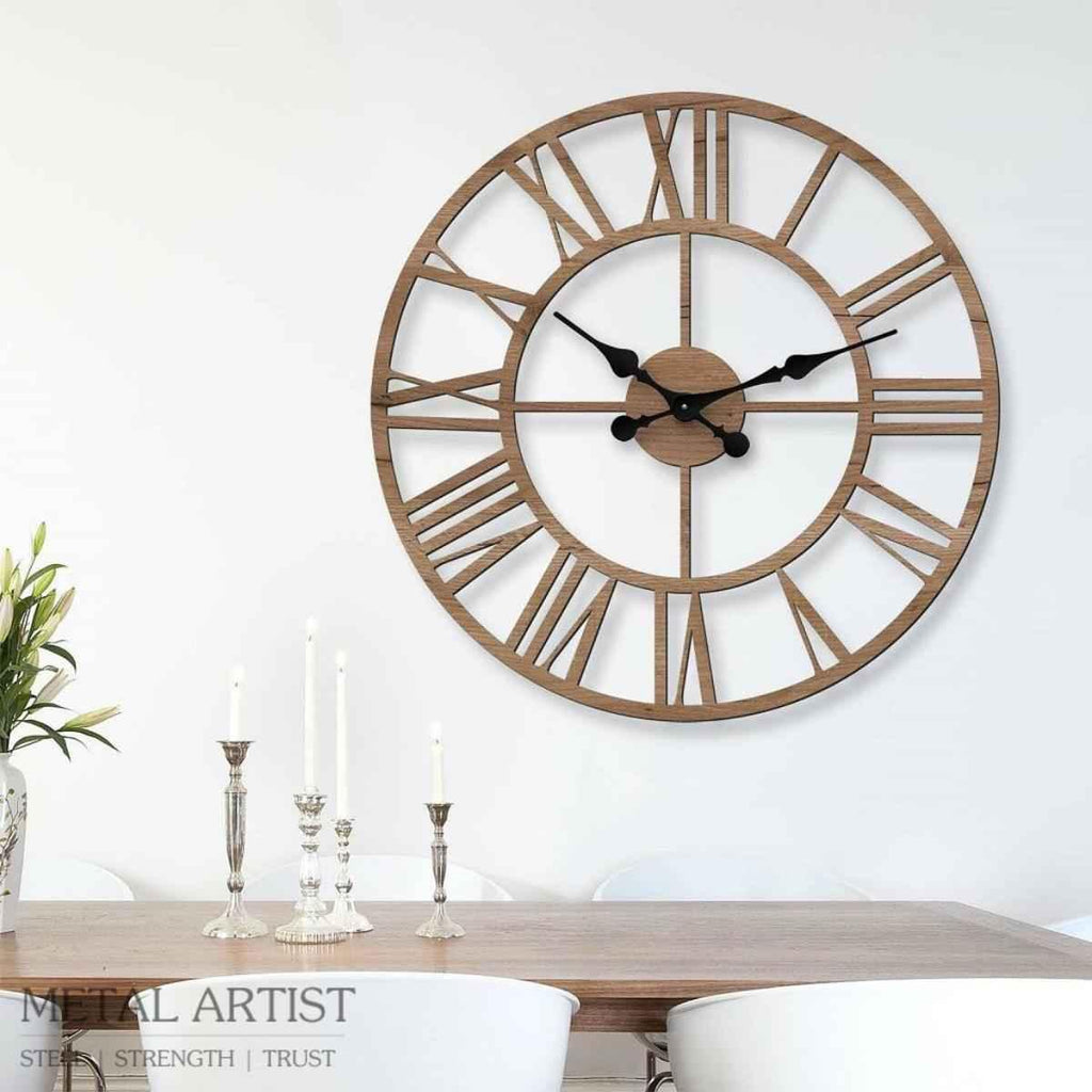 Trendy Metal Wall Clock
