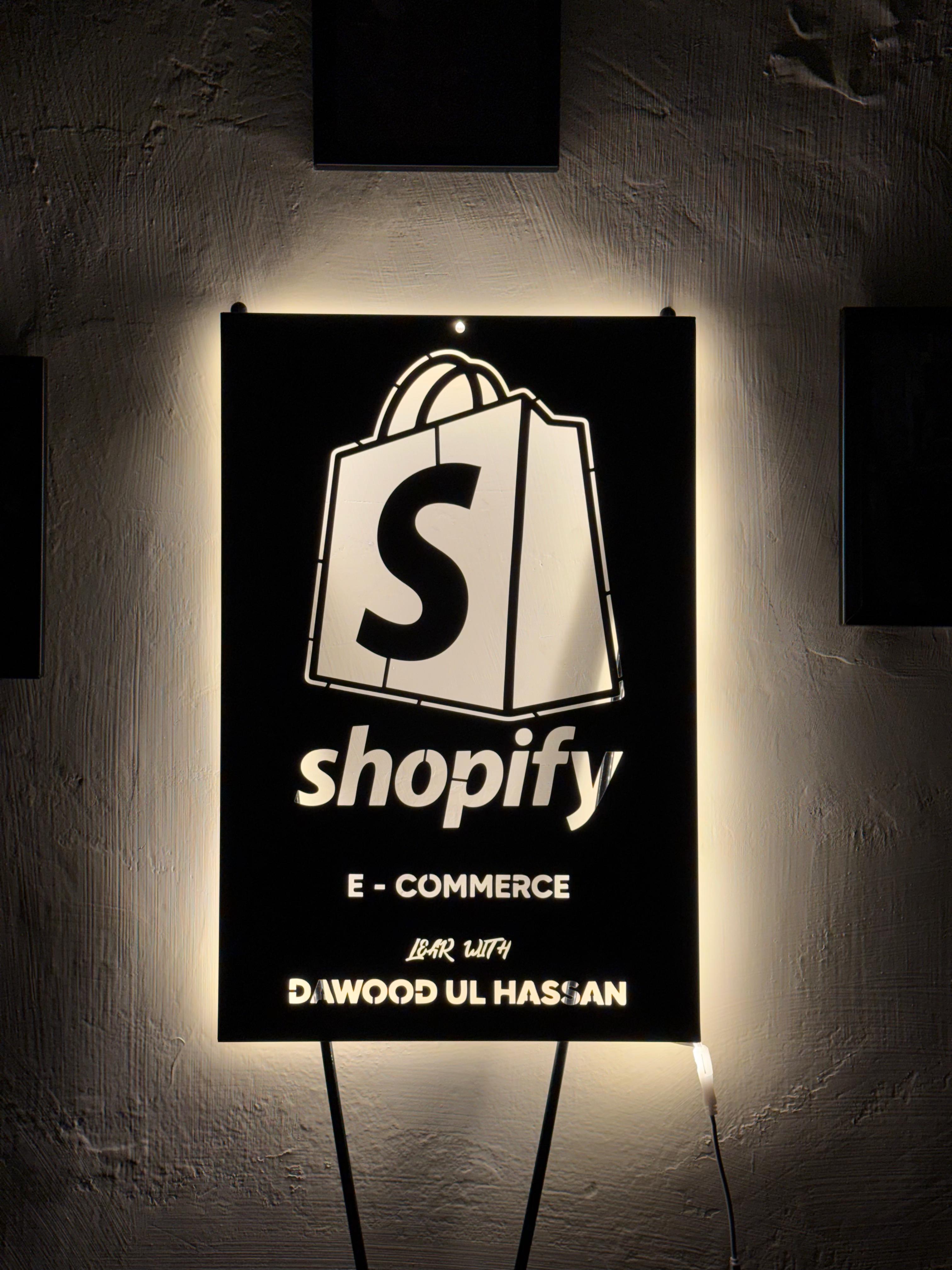 Customised Wall neon Logo Metal Frame