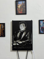 Imran Khan Metal Portrait Frame for Wall Decor