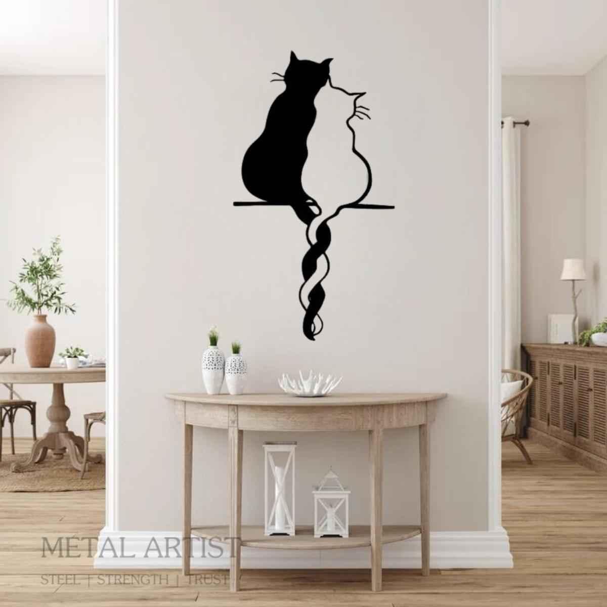 Cats In Love Wall Decor