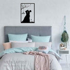 Couple Metal Wall Art | Wall Decor