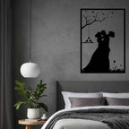 Couple Metal Wall Art | Wall Decor