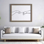 Creation Hand Metal Wall Art | Metal Wall Decor