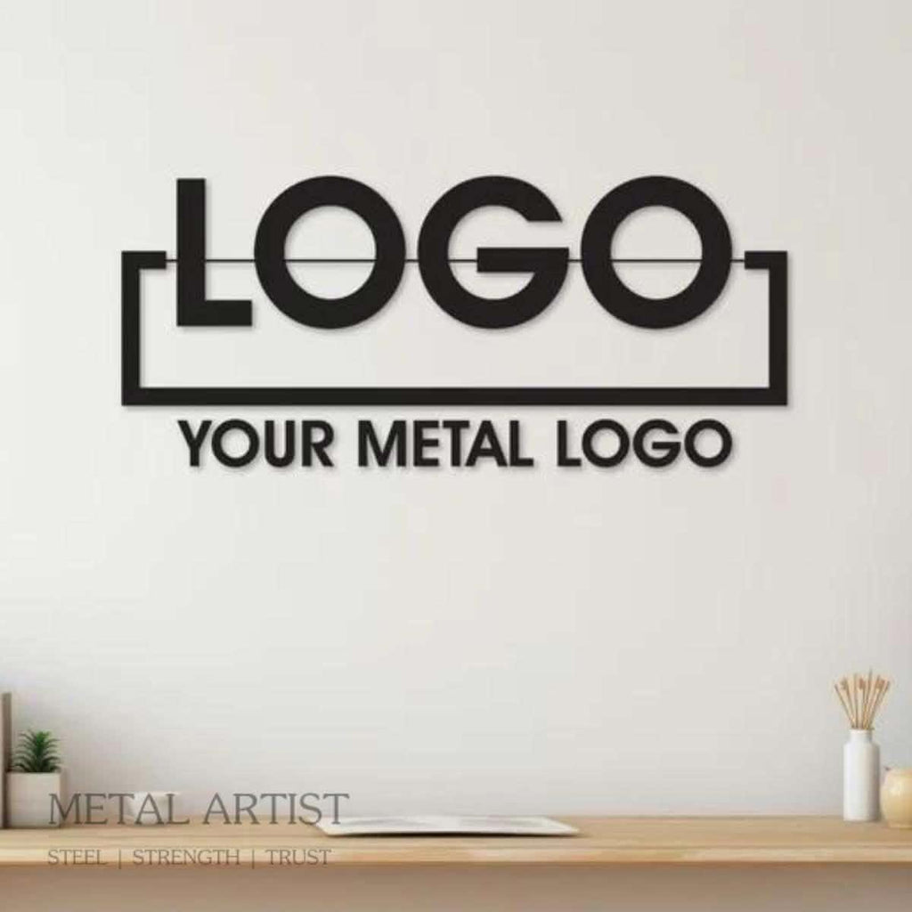 Customizable Logos for Walls  | Custom Text Metal Sign