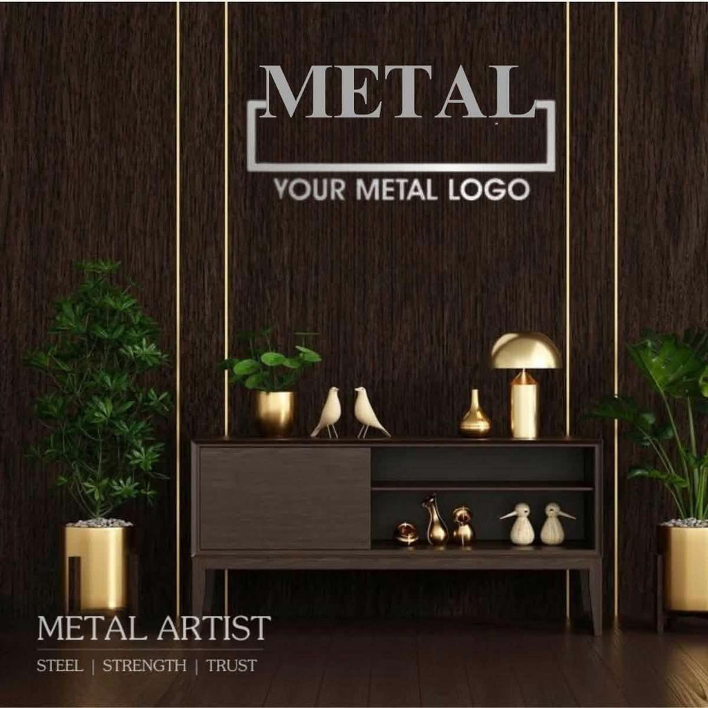 Customizable Logos for Walls  | Custom Text Metal Sign