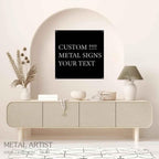 Customized Business Metal Logo | Personalized Logos for Walls