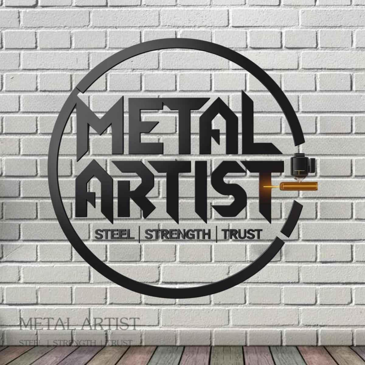 Customized Business Metal Logo | Personalized Logos for Walls