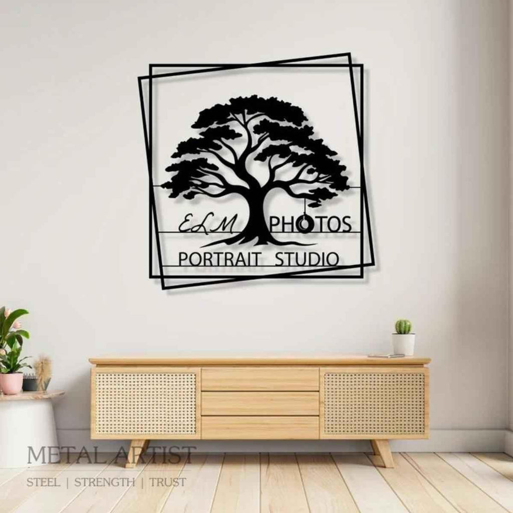 Customized Business Metal Logo | Personalized Logos for Walls