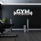 Customized Gym Metal Logo | Personalized Logos for Walls