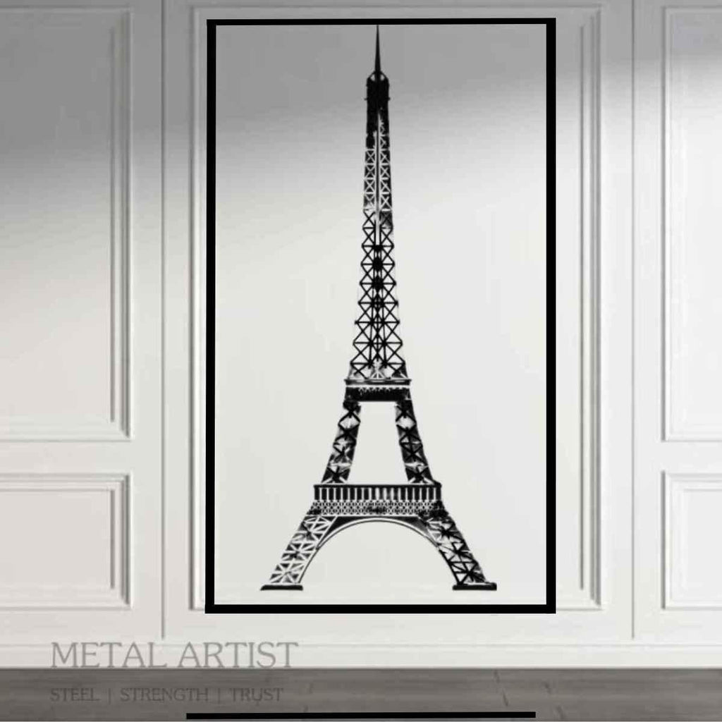Eiffel Tower Metal Wall Decor