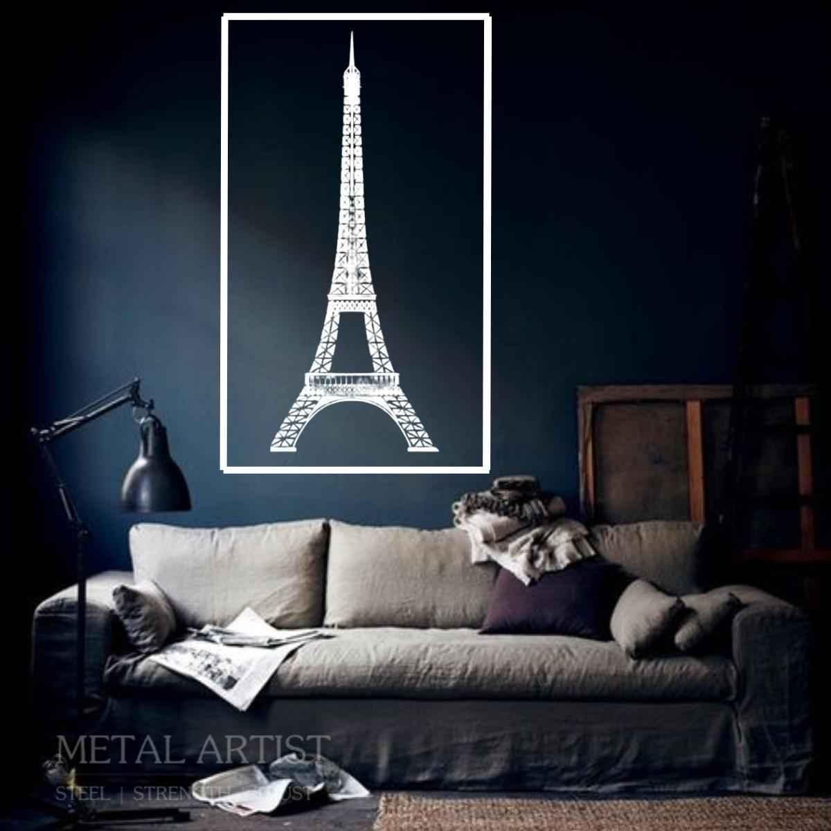 Eiffel Tower Metal Wall Decor