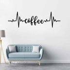 Heartbeat Coffee Wall Art | Customized Wall Art