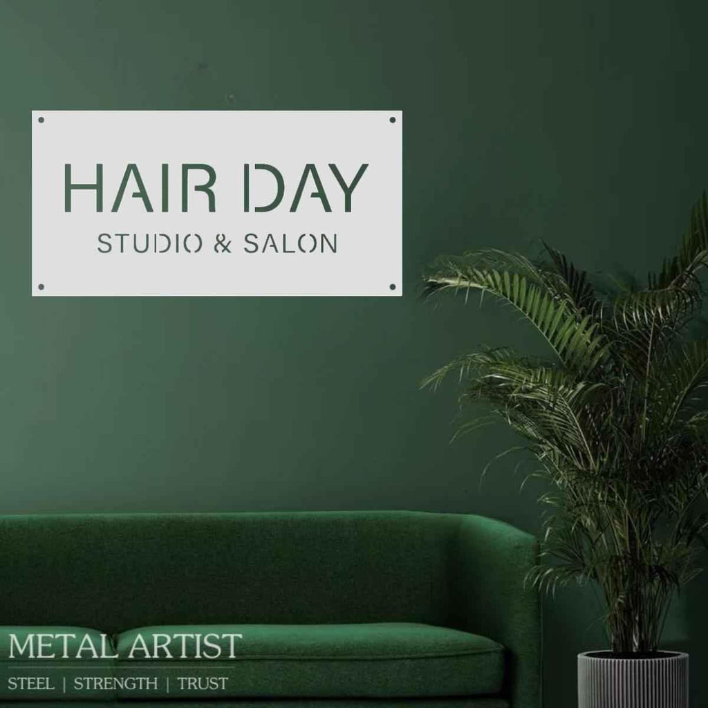 Personalized Logos for Walls | Custom Text Metal Sign